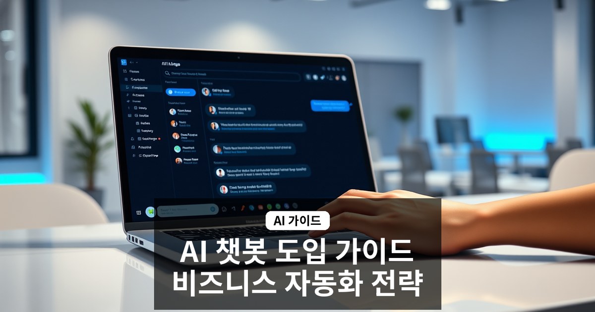 AI 챗봇 도입 가이드 - ChatGPT/Claude API 활용한 비즈니스 자동화