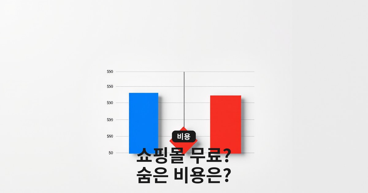 쇼핑몰 만들기 무료? 숨은 비용까지 따져본 소상공인 실전 가이드