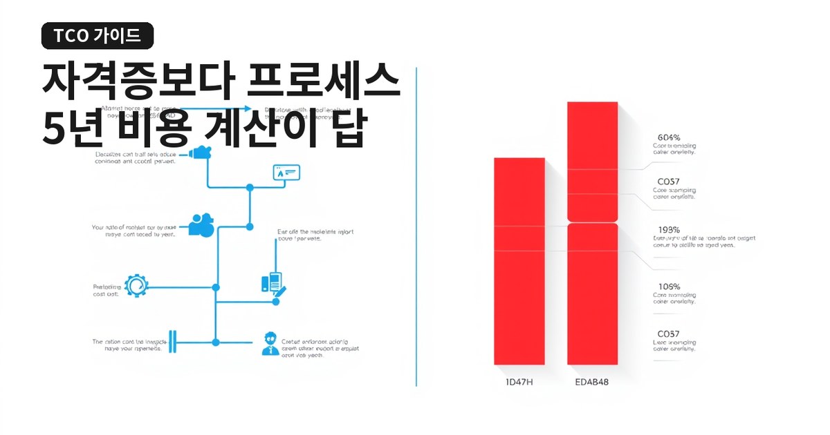 중소기업 ERP 도입, 자격증보다 중요한 것은 프로세스와 5년 비용 계산입니다