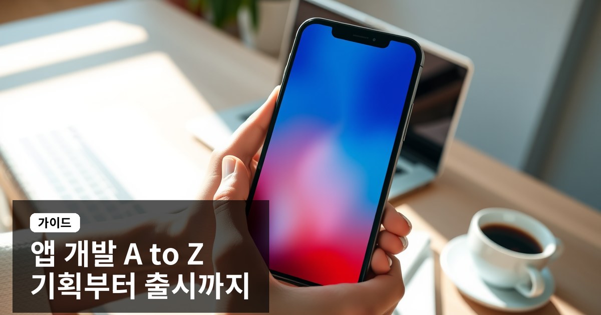 앱 개발 가이드 - iOS Android 앱 기획부터 스토어 출시까지