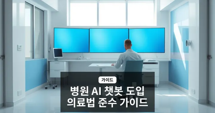 병원 AI 챗봇 비용과 CRM 연동: 의료법 준수 체크리스트와 예산 가이드