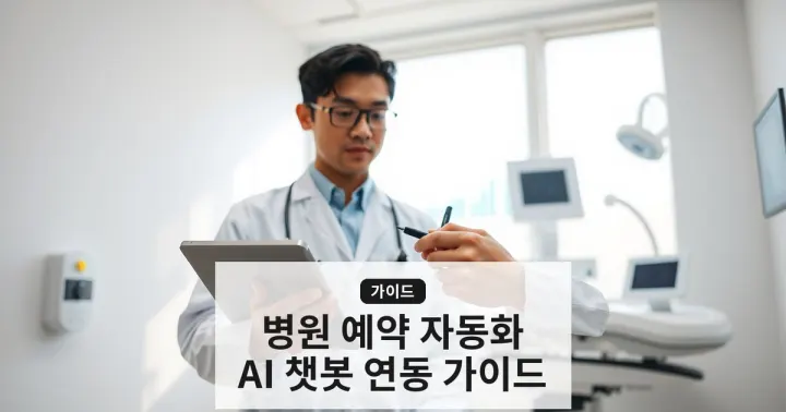 병원 예약 및 상담 자동화 시스템 구축 가이드 — AI 챗봇과 EMR 연동으로 방문객을 환자로 전환하는 실전 방법