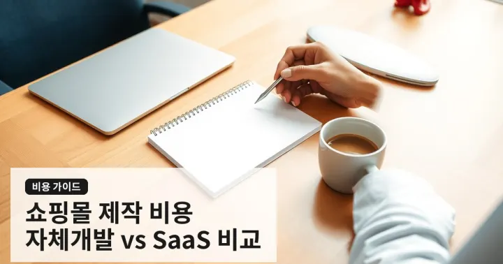 [쇼핑몰 제작 비용 가이드] 자체 개발 vs 플랫폼(SaaS), 숨은 유지비와 5 년 총 소유 비용(TCO) 비교 분석 — 중소기업 대표를 위한 실전 선택 기준