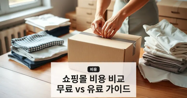 쇼핑몰 만들기 무료 vs 유료: 카페24, 스마트스토어, 자체 개발 비교 가이드